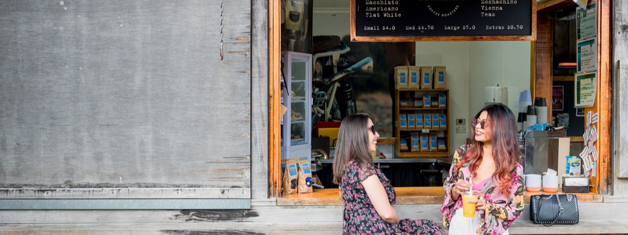 Coffee at Matakana Farmers Market