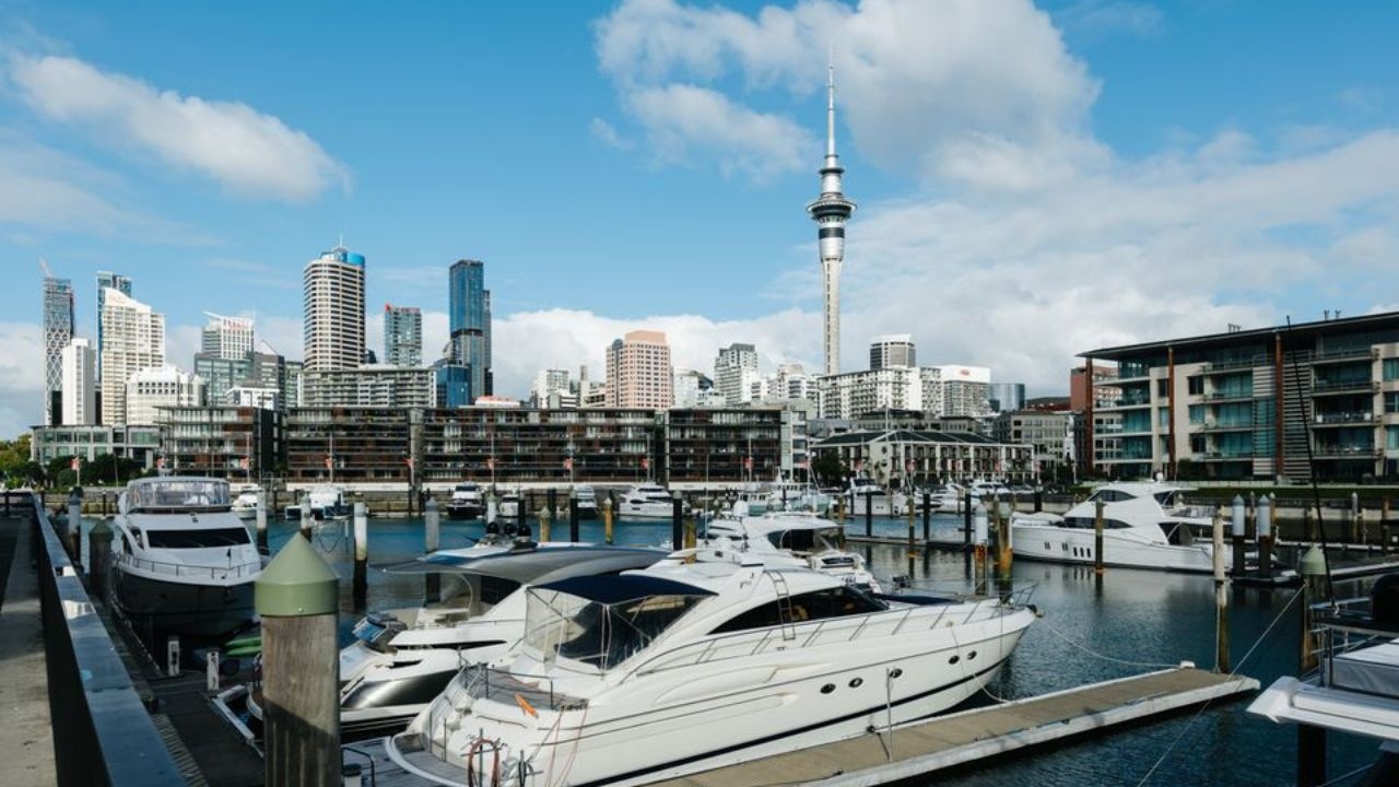 Invest - News - view of Auckland viaduct basin