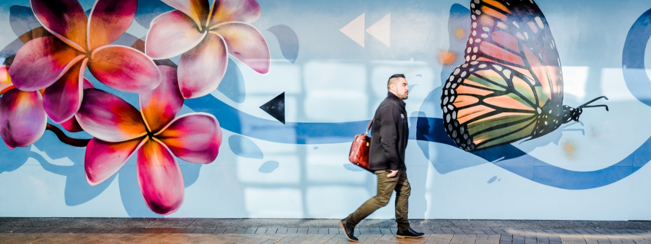 Rerenga mural, Manukau