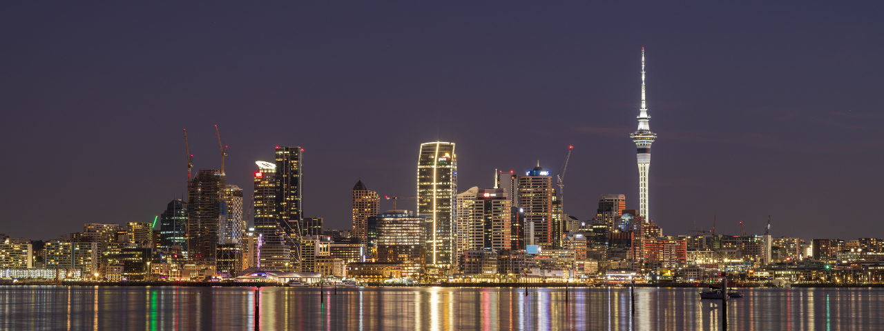 Auckland cityscape at dusk - State of the City 2024 report