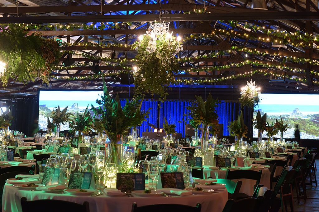 Dinner at Shed 10 organised by The Conference Company