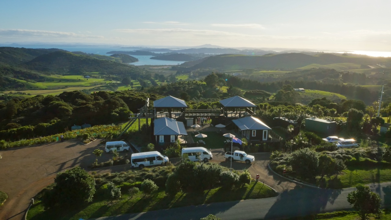 EcoZip - Venue and view over Waiheke Island