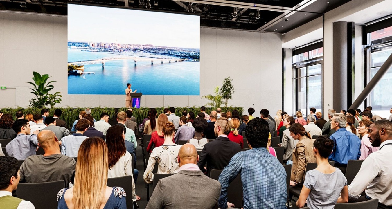 NZICC Exhibition Hall - Theatre