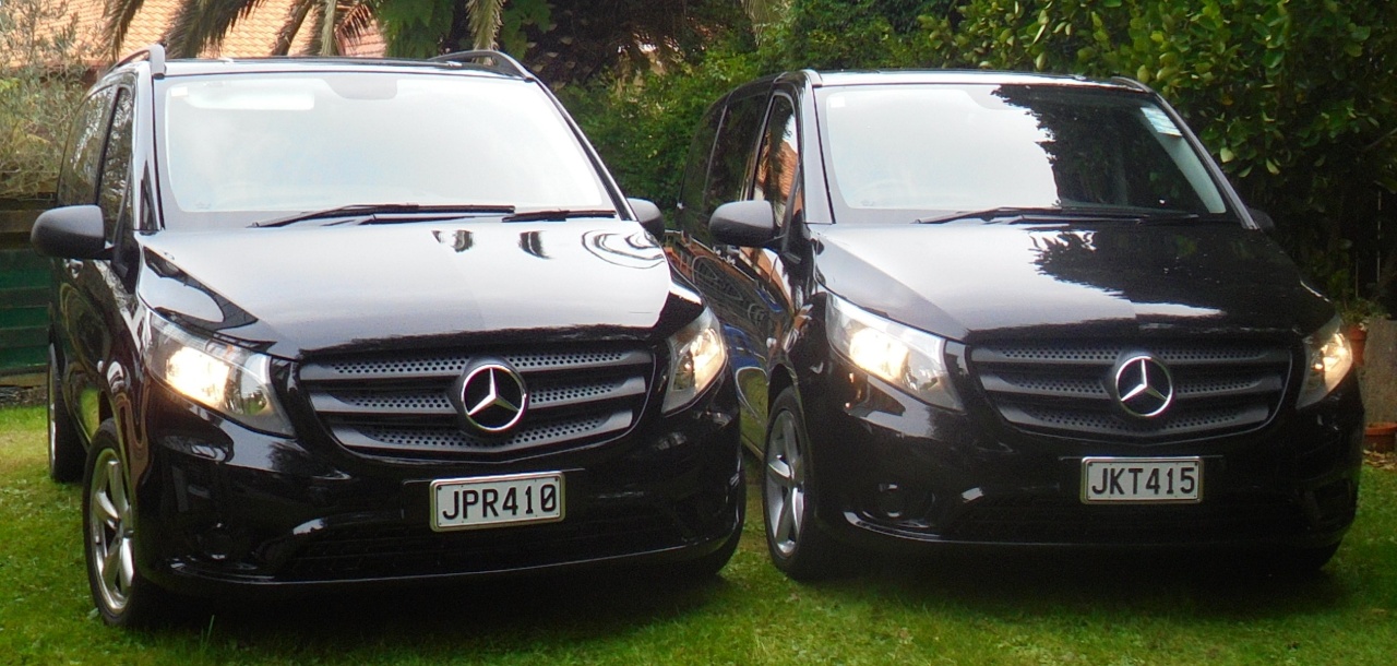 Meet- Boss Black Ltd Two Mercedes Minivans