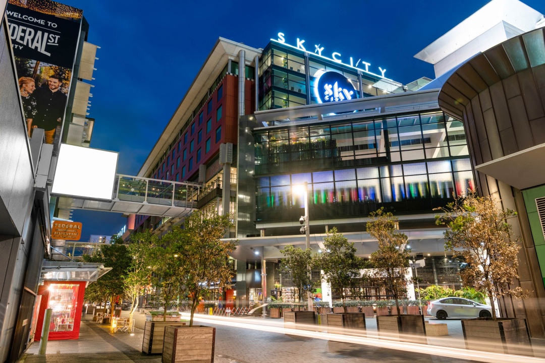 SkyCity Hotel Exterior