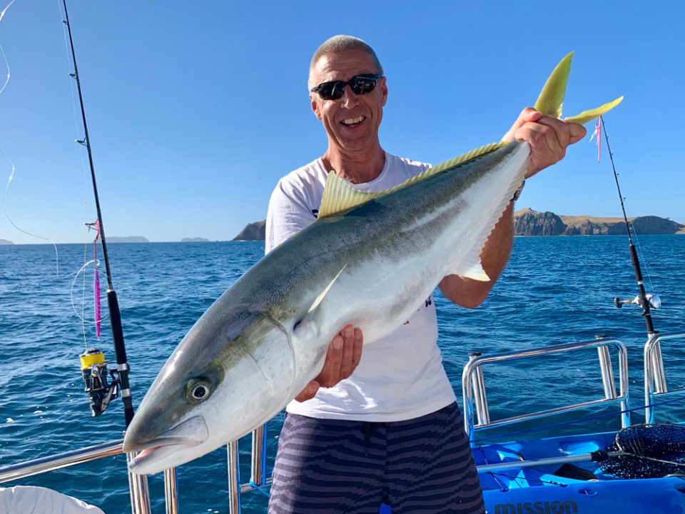 Fishing on cruise