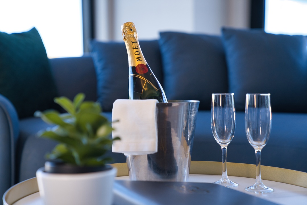 Champagne on ice
